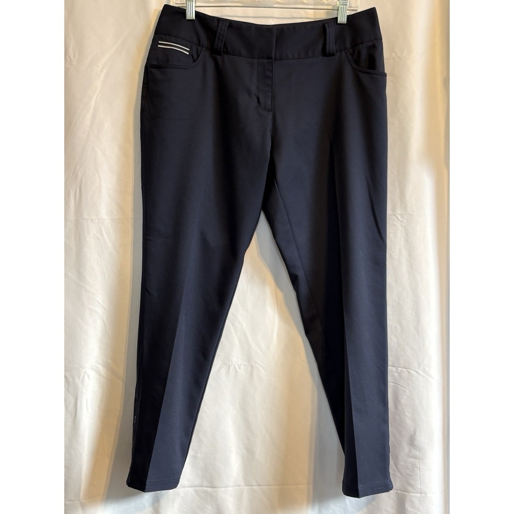 adidas Climalite Ultimate365 Women's Navy Golf Ankle Pants 8 Regular